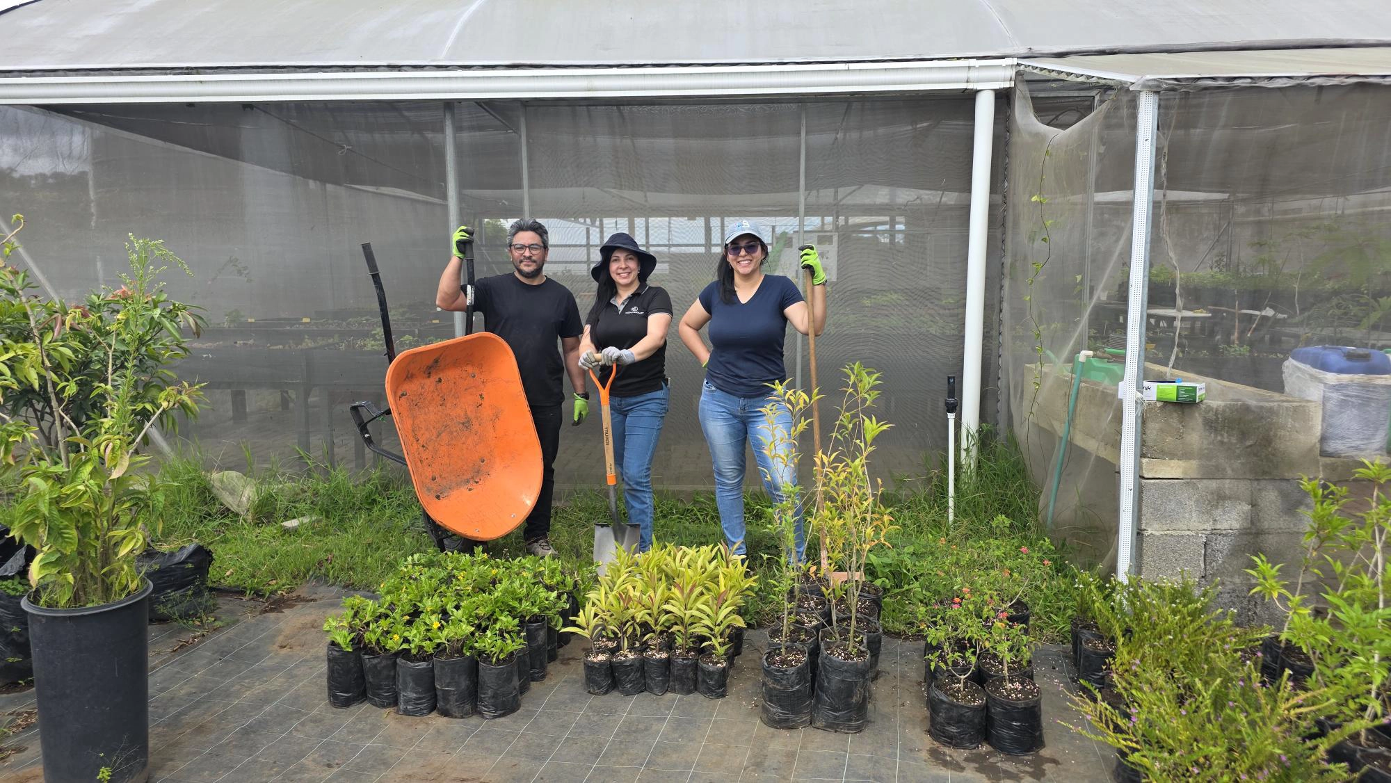 Equipos de Novacomp en Jornada de Voluntariado Ambiental en Curridabat