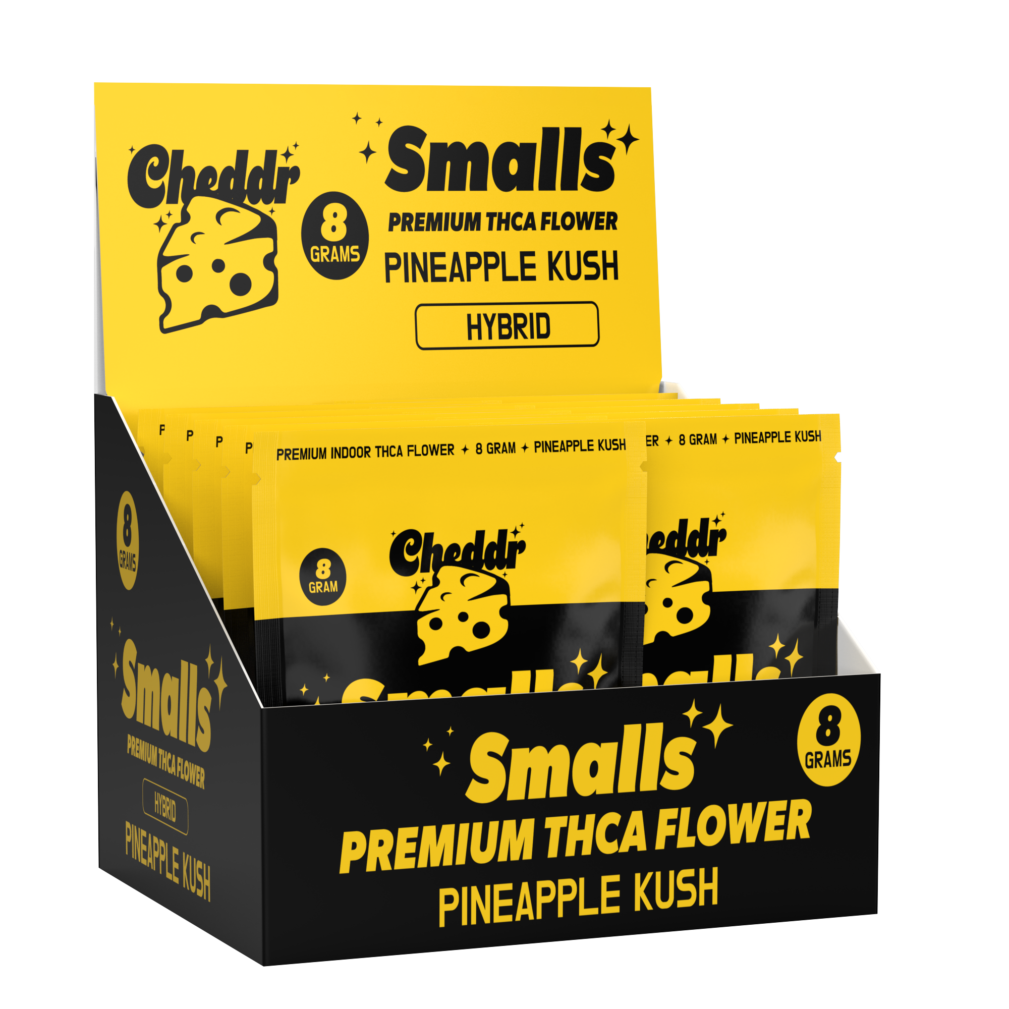 8g Smalls - Pineapple Kush - Hybrid wholesale – Dizzle Dist