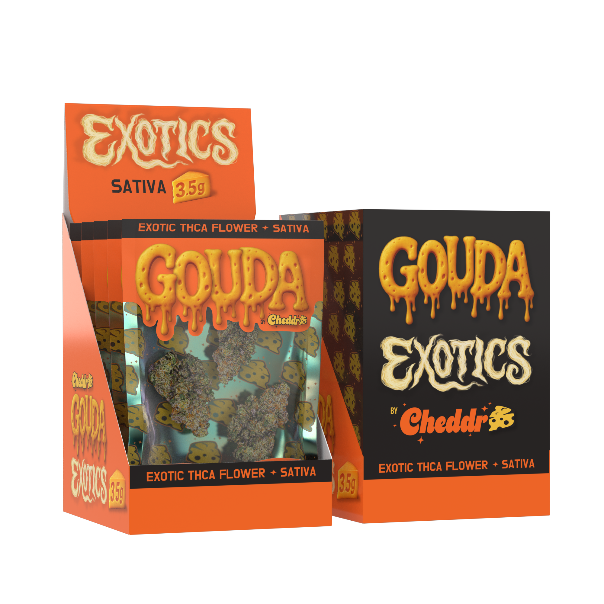 3.5g Gouda Exotic Flower - Permanent Gas - Sativa wholesale – Dizzle Dist