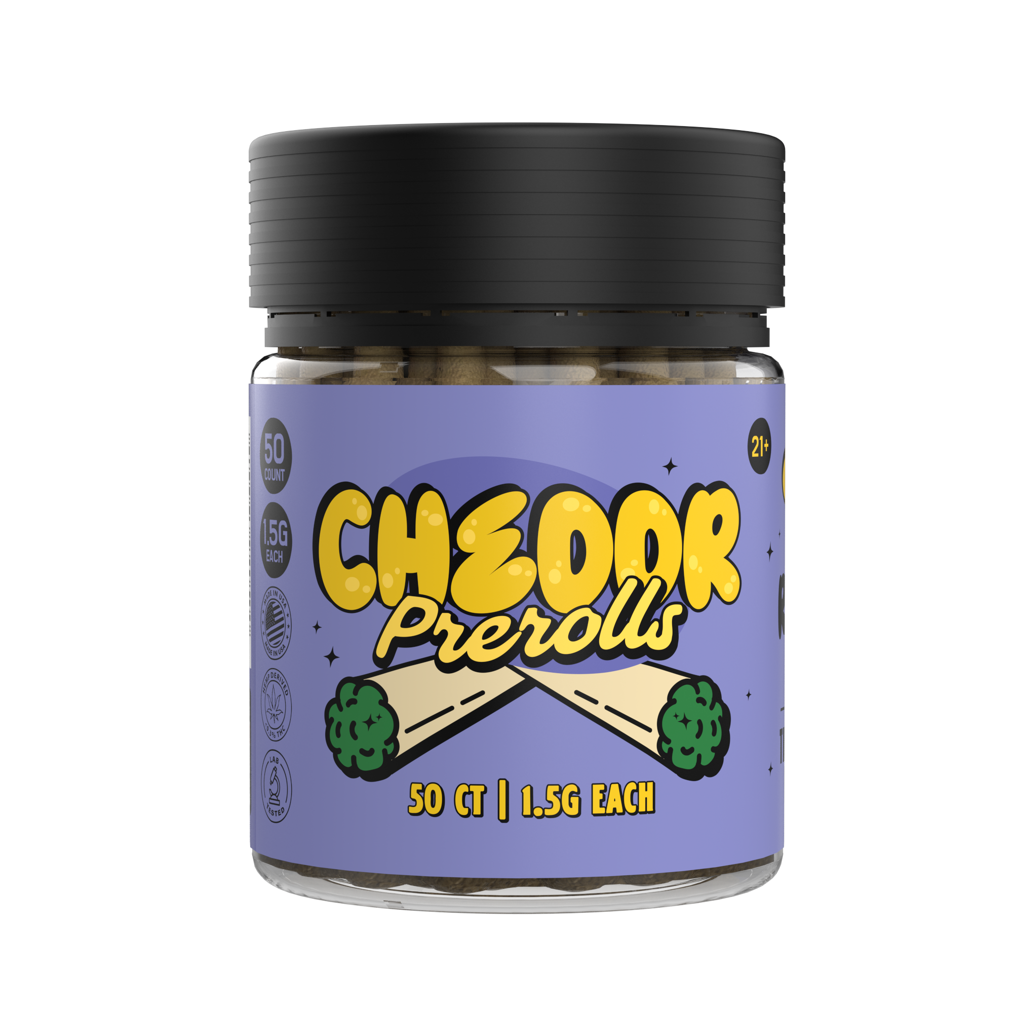 50ct 1.5g PreRoll - RUNTZ - Hybrid wholesale – Dizzle Dist