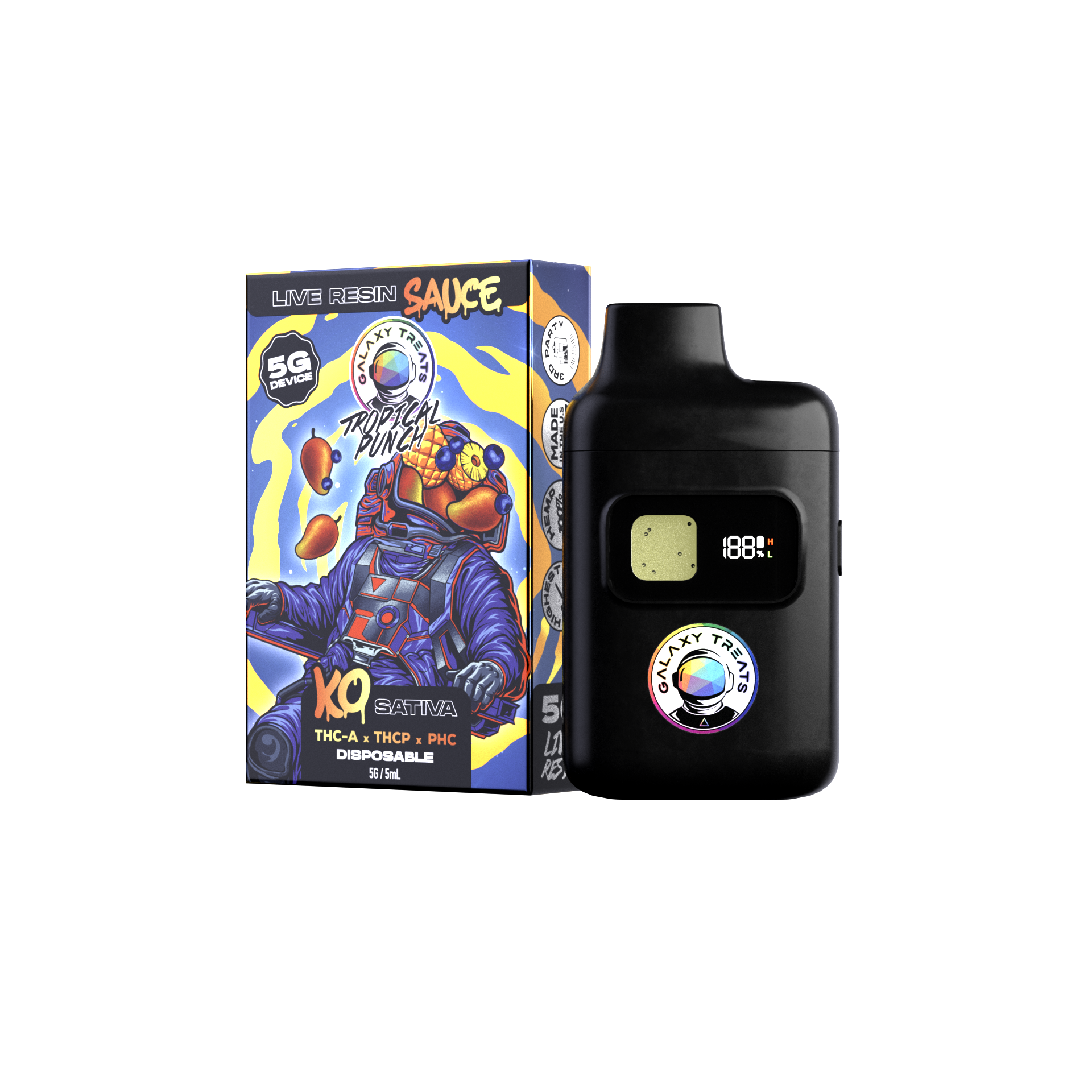 5g Disposable - TROPICAL PUNCH - Hybrid wholesale – Dizzle Dist