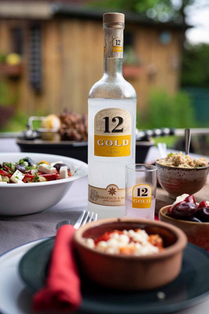 Griechisches Gyros mit Ouzo 12