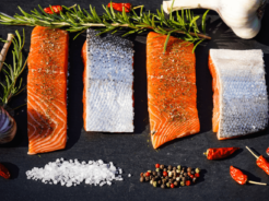 Seafood 101 12 raw salmon