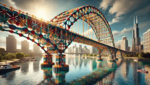 Construction de pont dans les îles avec des K'Nex