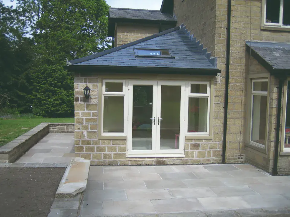 white french doors