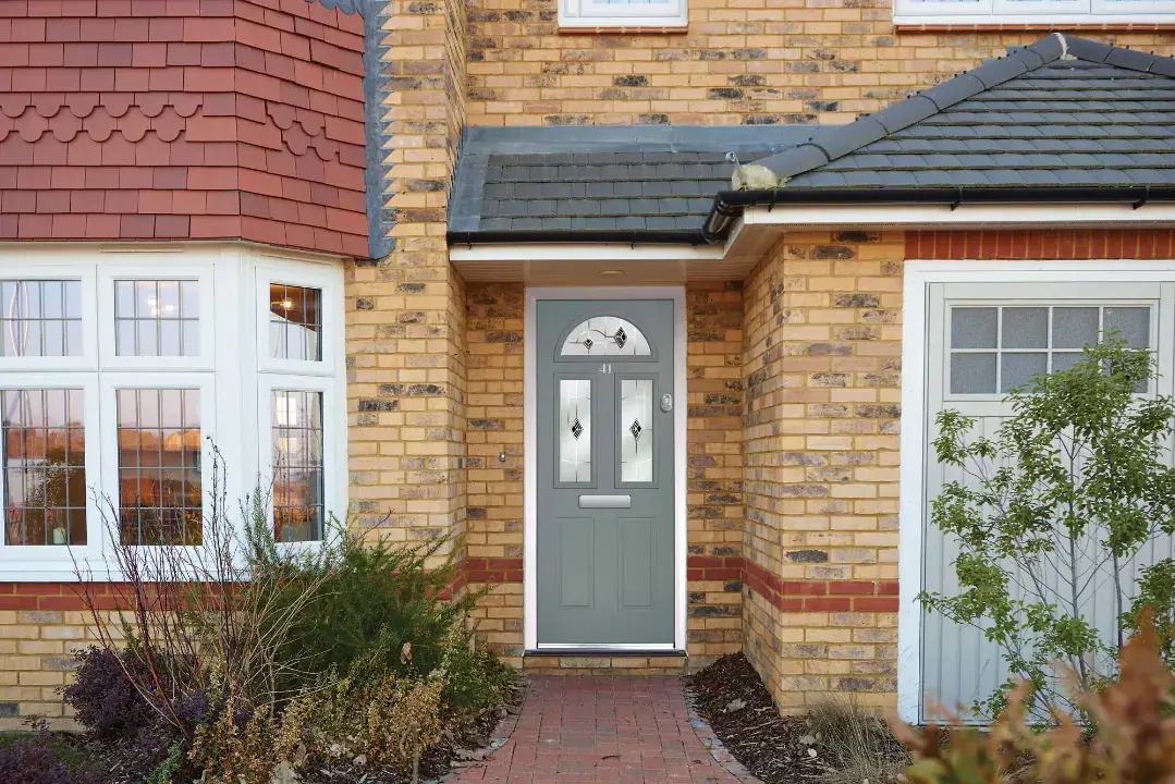 grey composite door