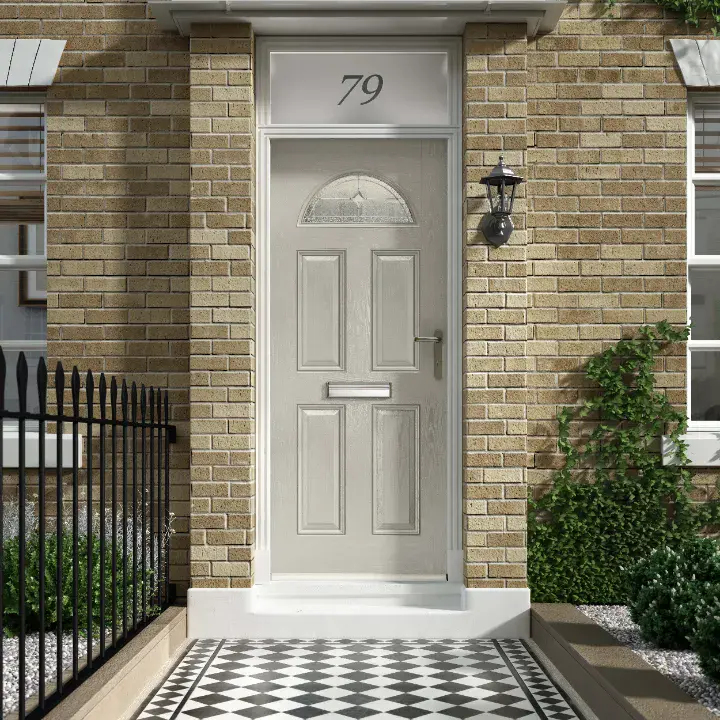 grey composite door