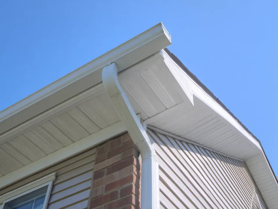 white gutters