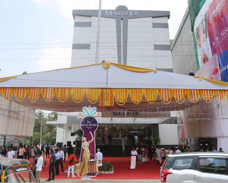 Mall of Joy commercial building project executed using Ideal Drymix solutions