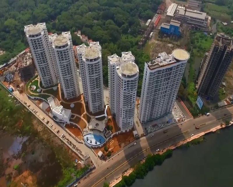 Tata Tritvam residential project completed using Ideal Drymix solutions