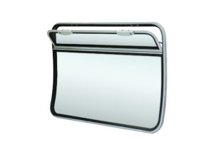 BOMBARDIER Emeletes ablak nagy íves billenő