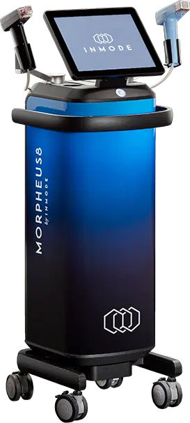 Morpheus8 by InMode device for advanced face tightening and facial contouring treatments