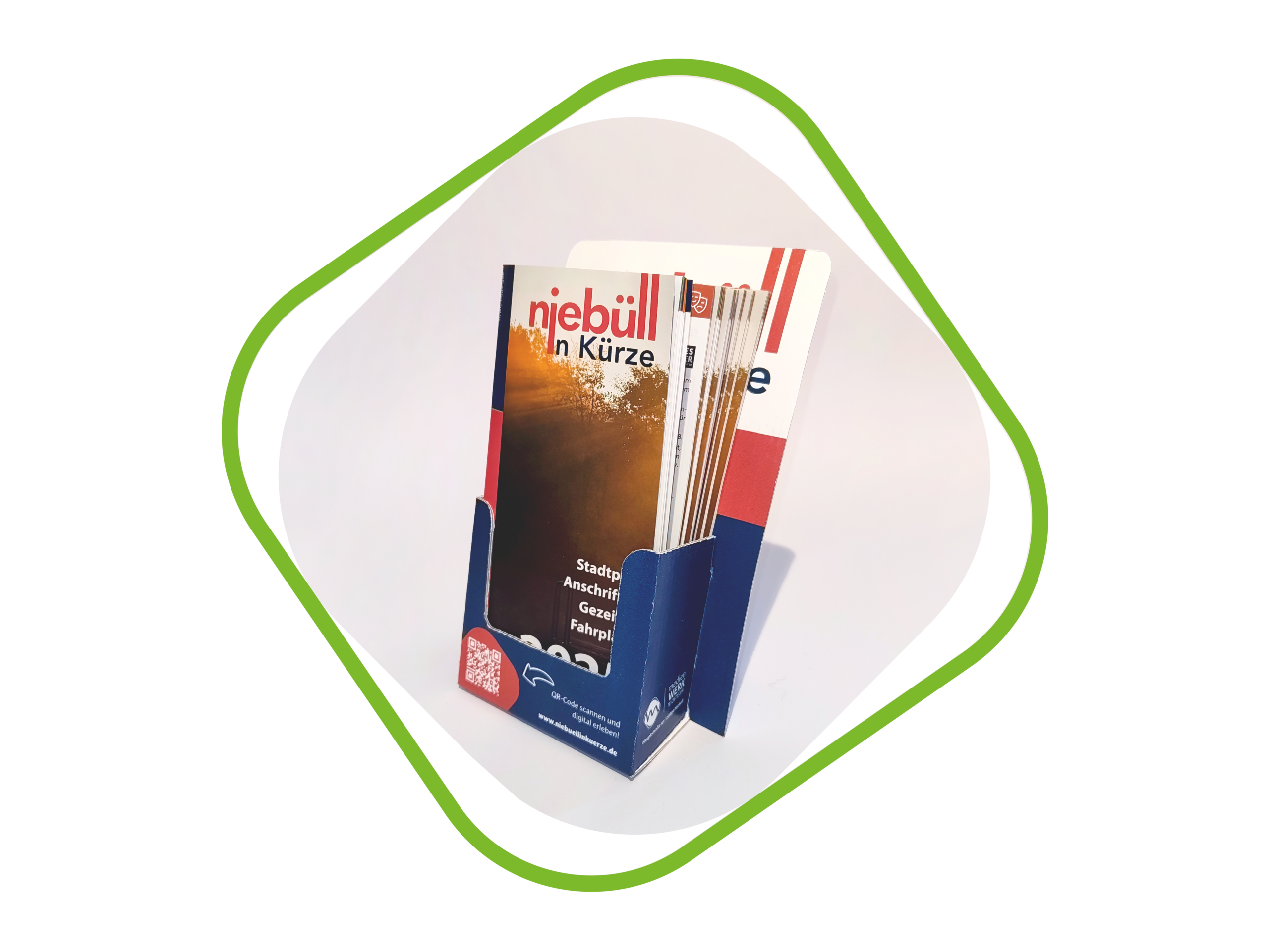 Broschüre Niebüll in Kürze aus unserer Produktion
