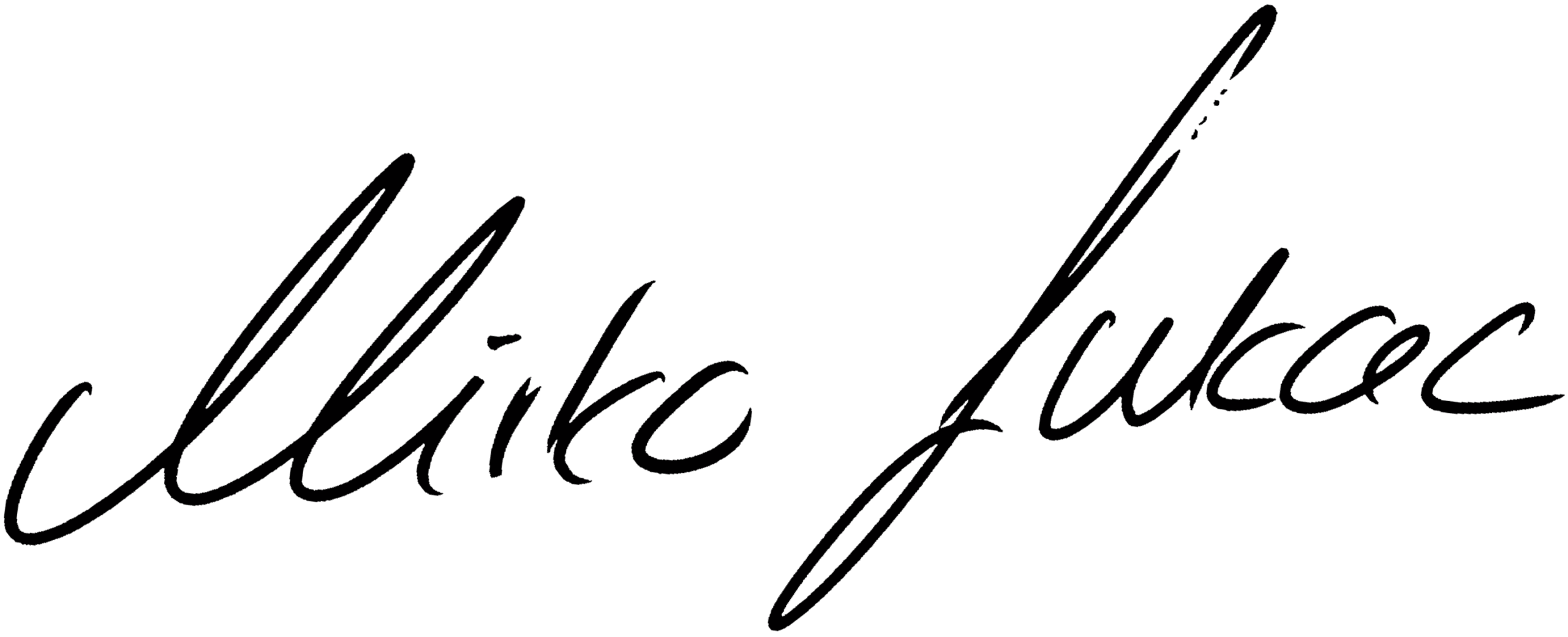 ML Unterschrift Logo schwarz