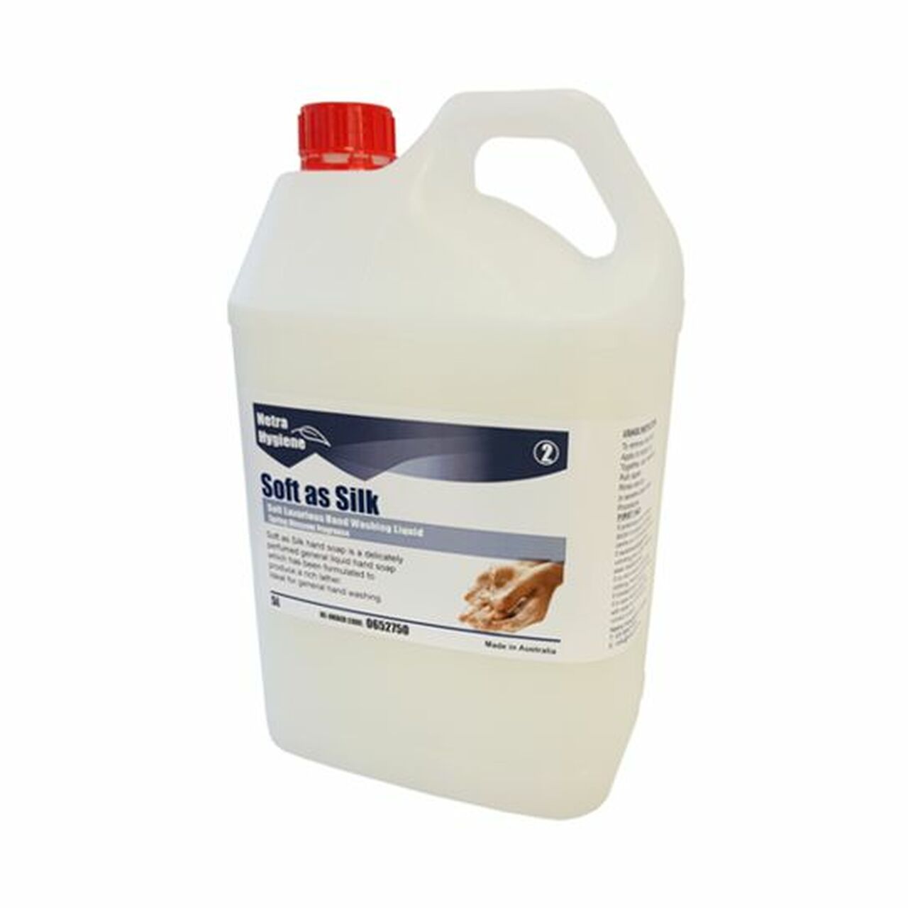 SOFT AS SILK 5L – LIQUID HAND & BODY SOAP WHITE – SPRING BLOSSOM