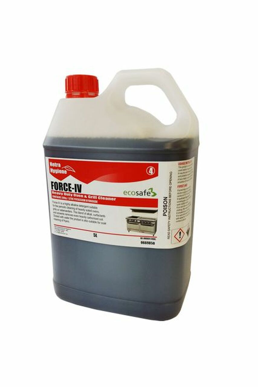 FORCE-IV 5L – OVEN GRILL & HOTPLATE CLEANER
