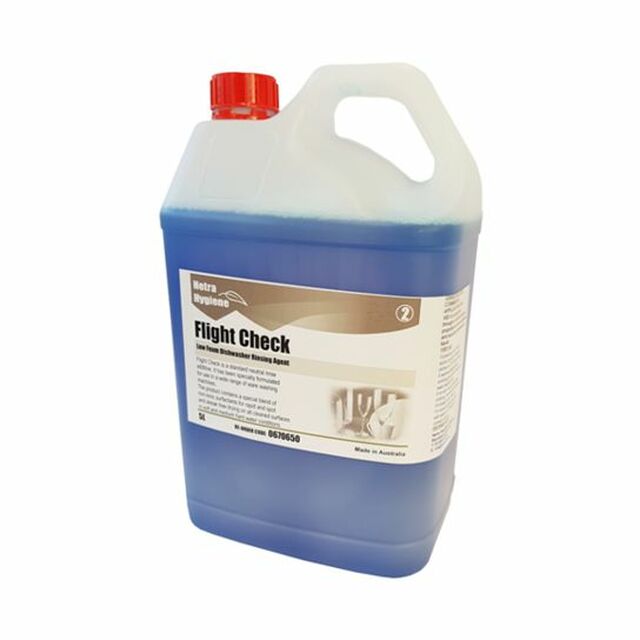 FLIGHT CHECK – 5L RINSE AID & DRYING AGENT FOR DISHWASHER