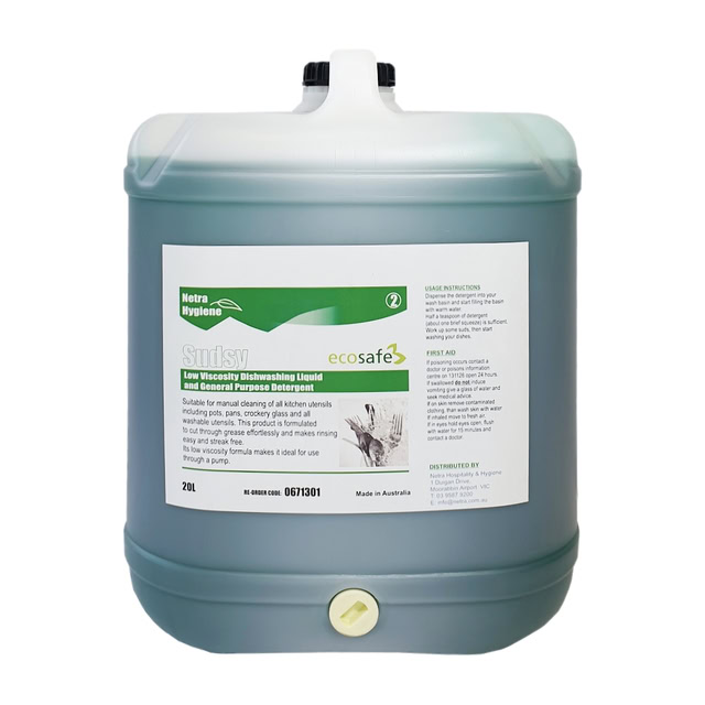 TOP SUDS-DISHWASHING DETERGENT 20L – GREEN APPLE