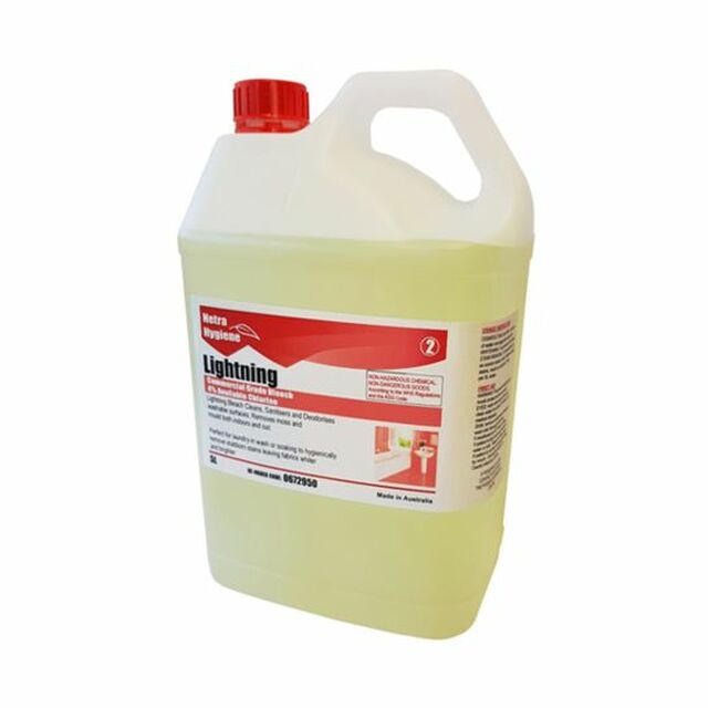 COMMERCIAL BLEACH – 5L – 4% CHLORINE