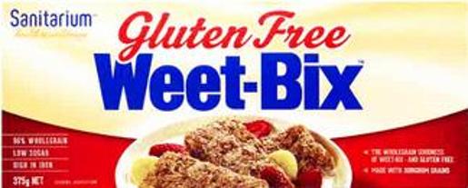 SANITARIUM GLUTEN FREE WEET BIX BREAKFAST CEREAL 375GM Pack Size: 12