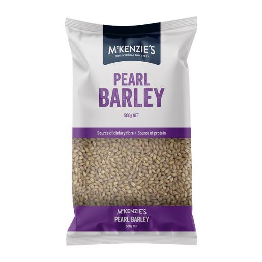 MCKENZIES PEARL BARLEY 500GM Pack Size: 12