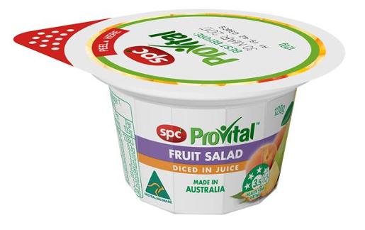PROVITAL FRUIT SALAD DICED 120GM Pack Size: 24