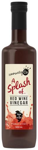 ALWAYS FRESH RED WINE VINEGAR 500ML Pack Size: 6