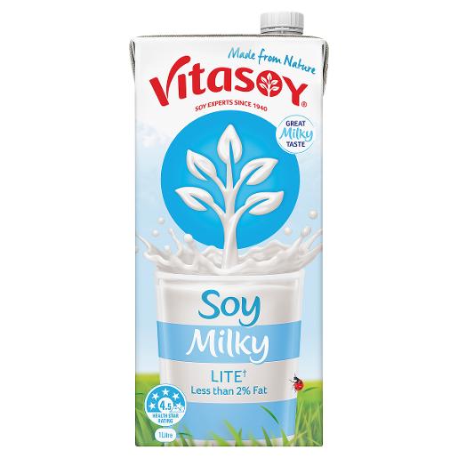 VITASOY LITE SOY MILK UHT 1L Pack Size: 12
