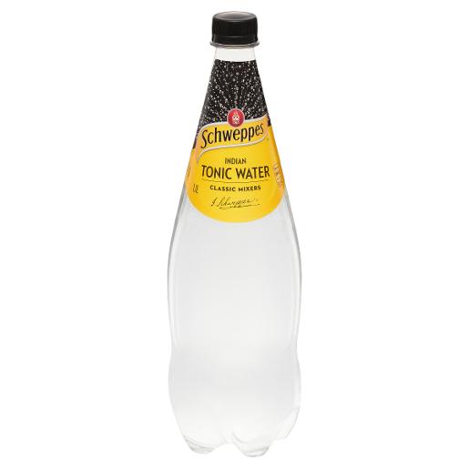 SCHWEPPES INDIAN TONIC WATER 1.1L Pack Size: 12