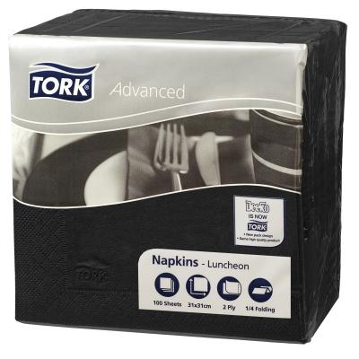 CAST AWAY ELEGANT DARK BLUE LUNCH NAPKINS 100S Pack Size: 10