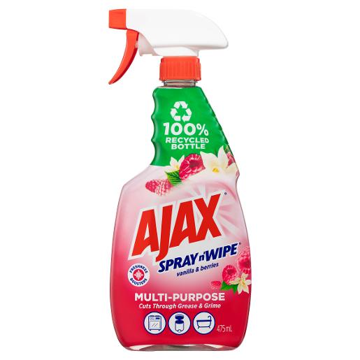 AJAX SPRAY N WIPE DIVINE BLENDS LIMITED EDITON 475ML Pack Size: 8