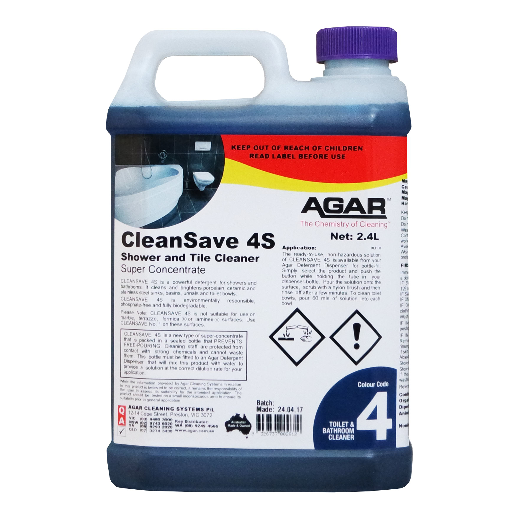 CLEANSAVE 4S – 2.4L