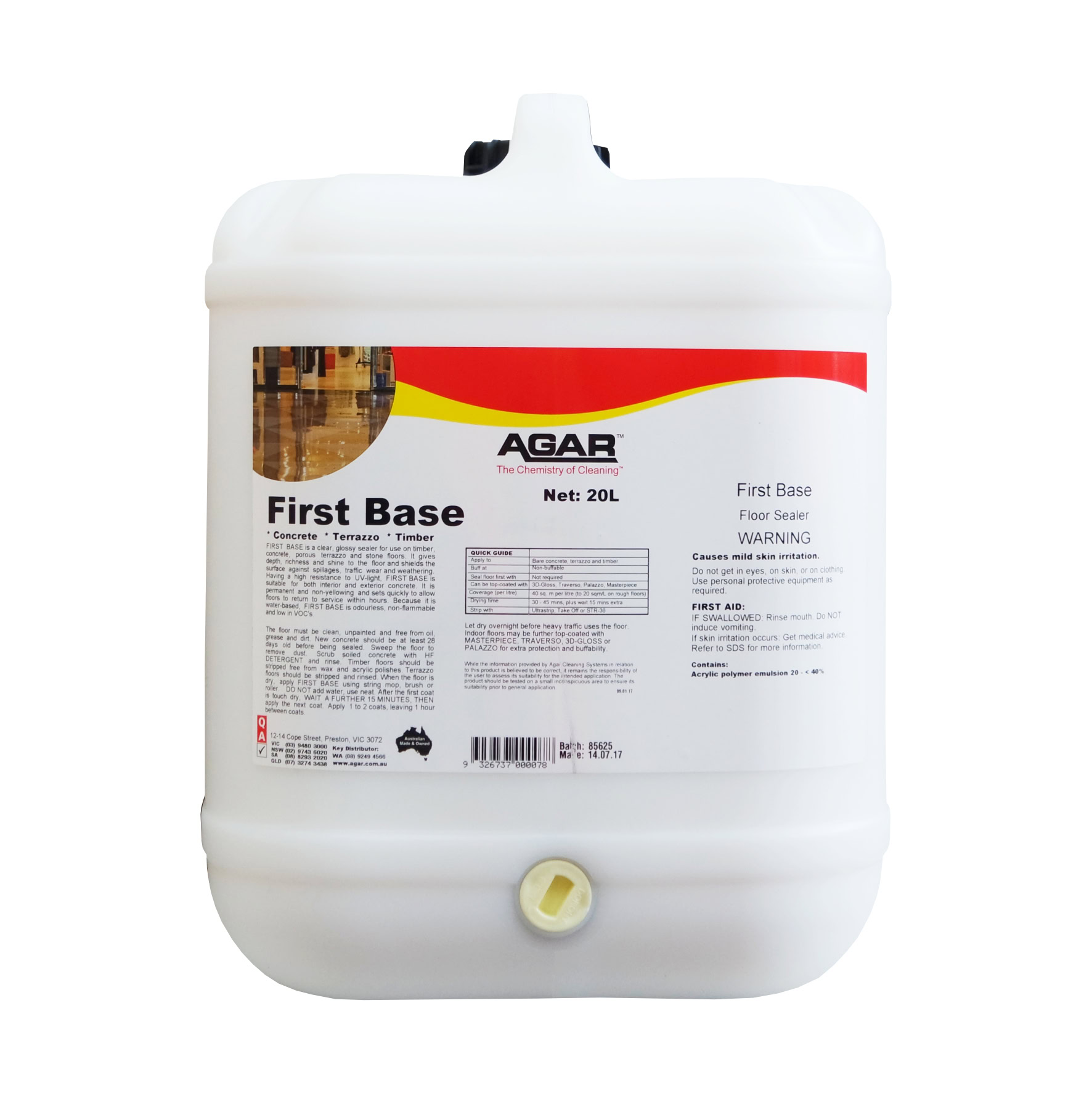 FIRST BASE – 20L