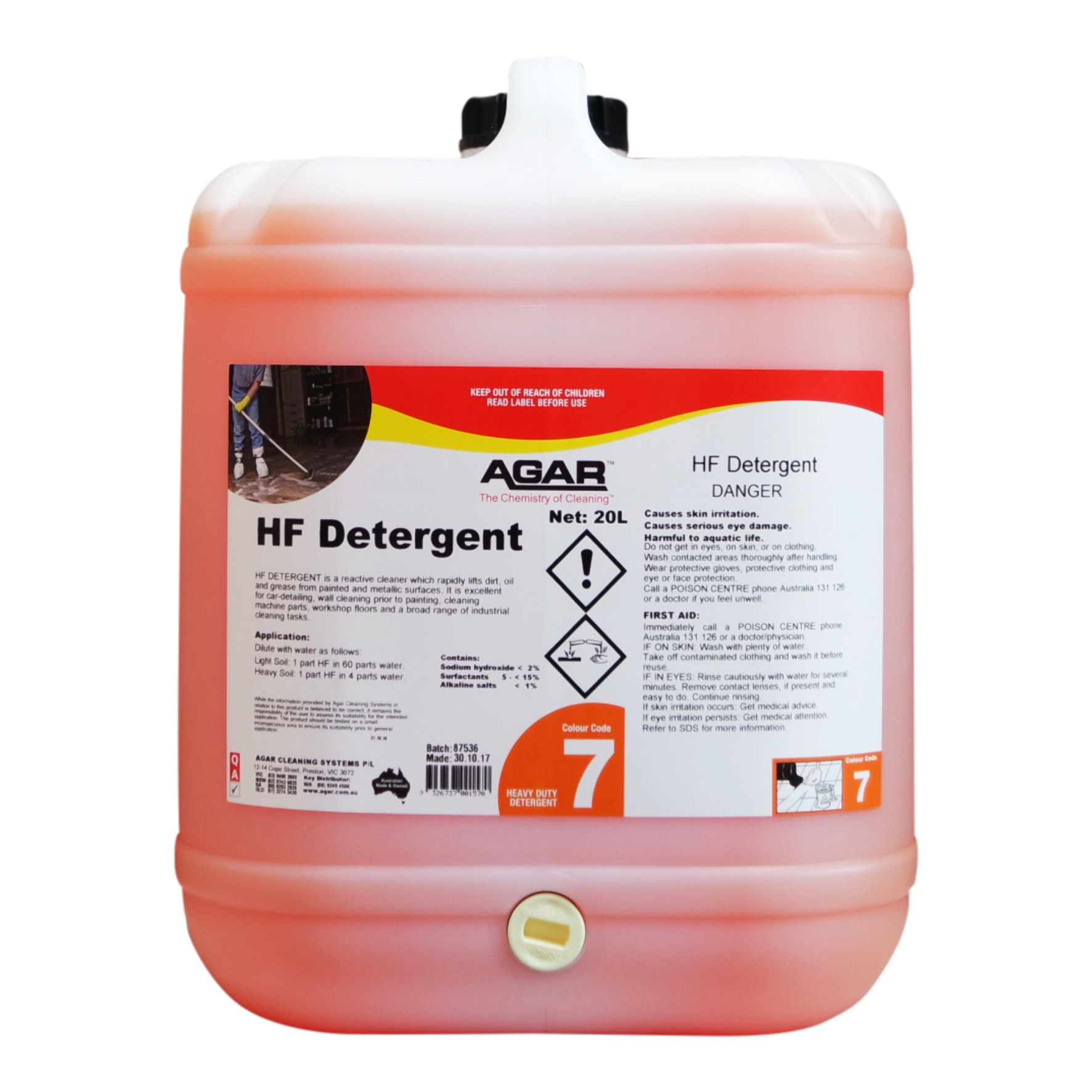 HF DETERGENT – 20L