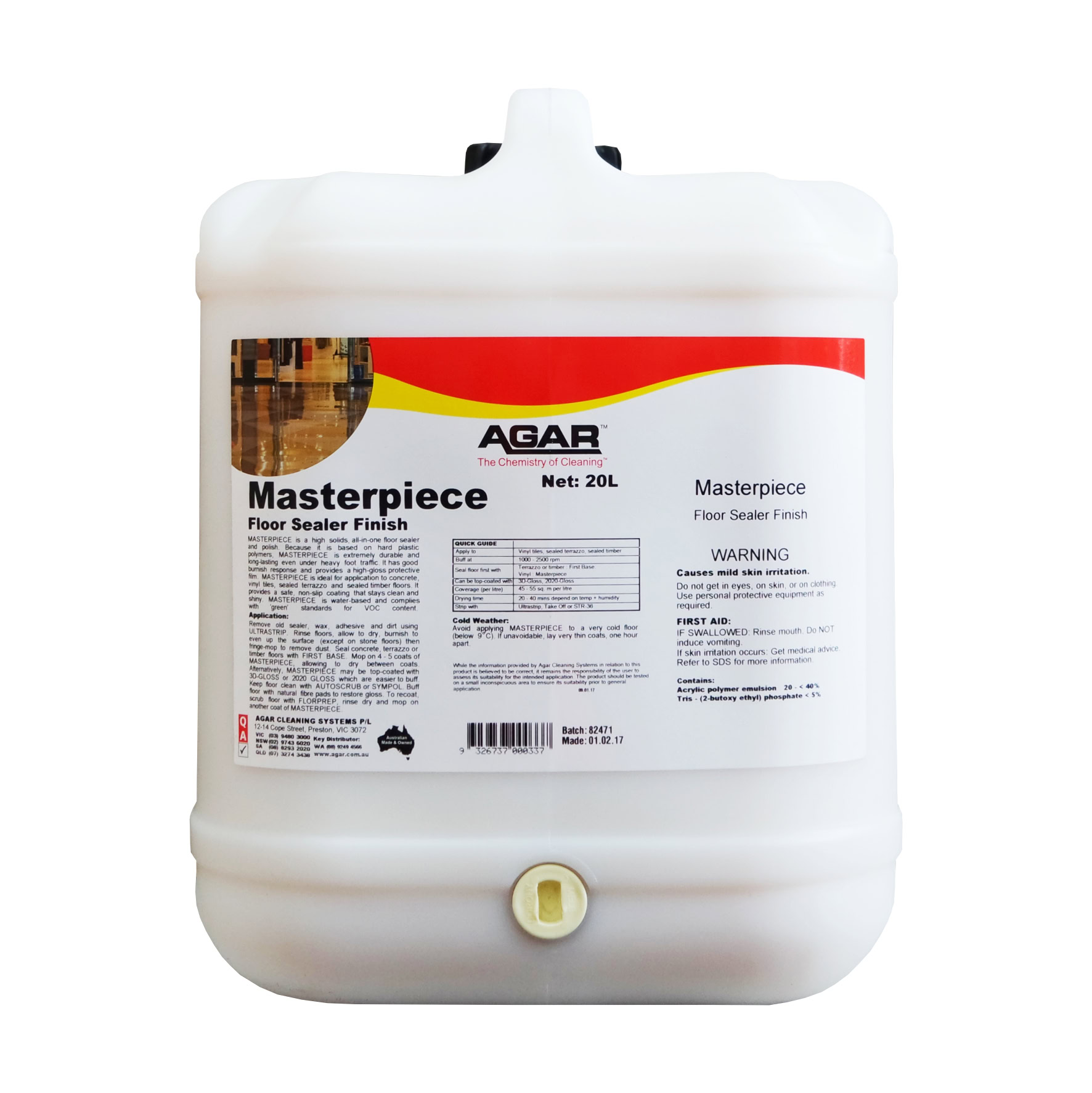 MASTERPIECE – 20L