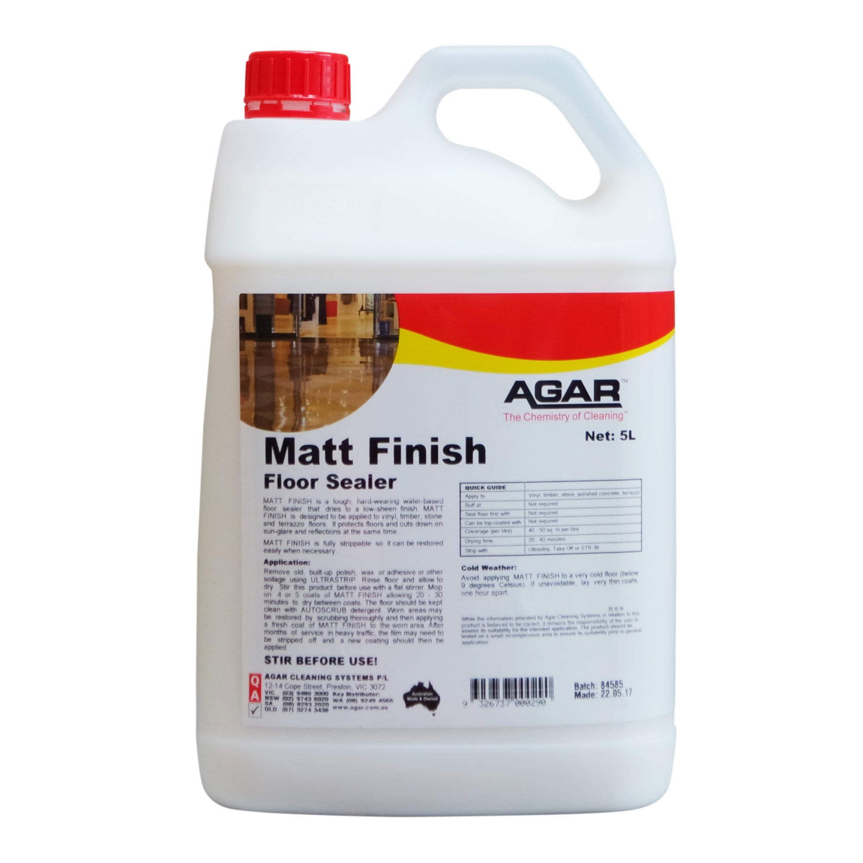 MATTE FINISH SEALER – 5L