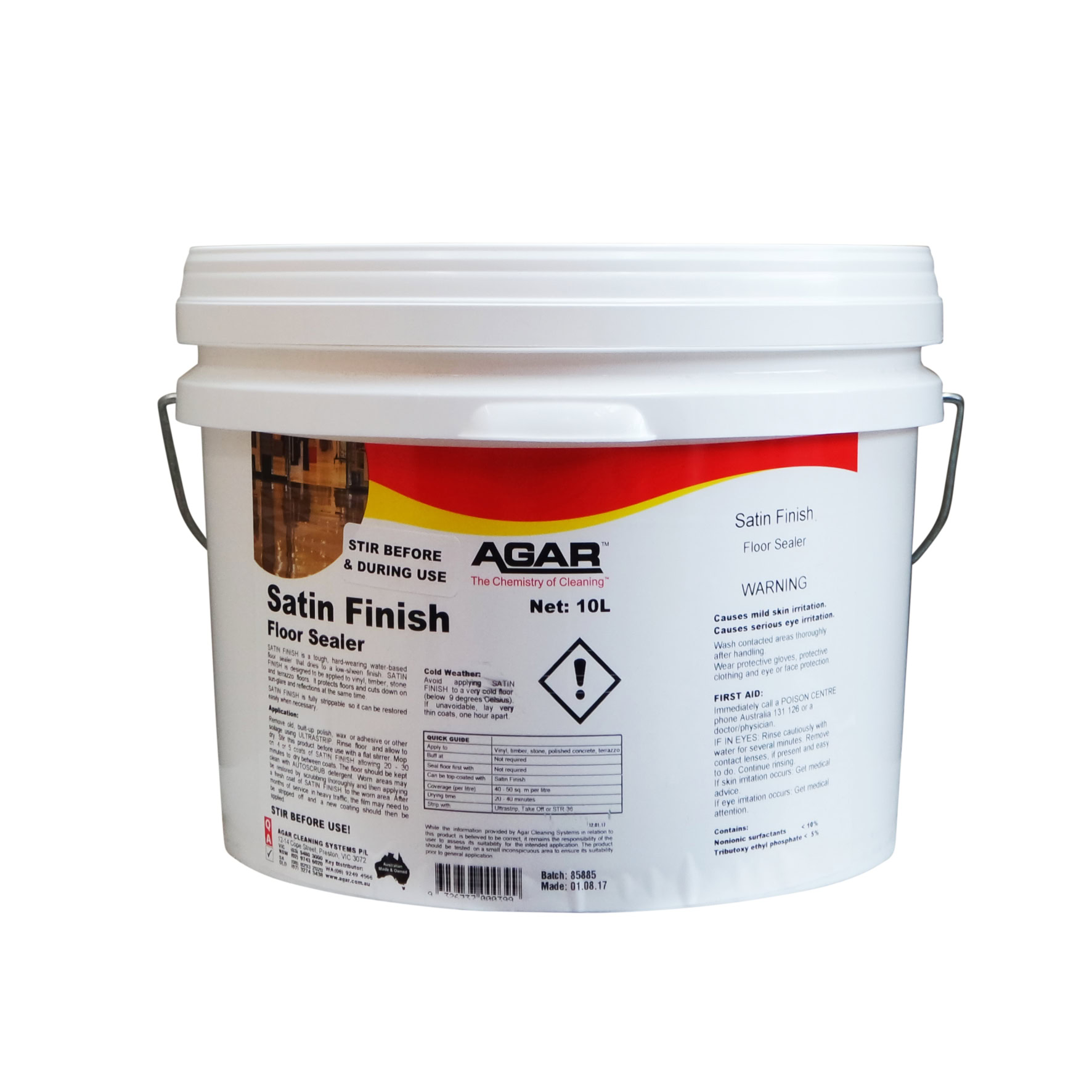 SATIN FINISH SEALER – 10L
