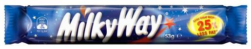 MILKY WAY CHOCOLATE BARS 45GM Pack Size: 24