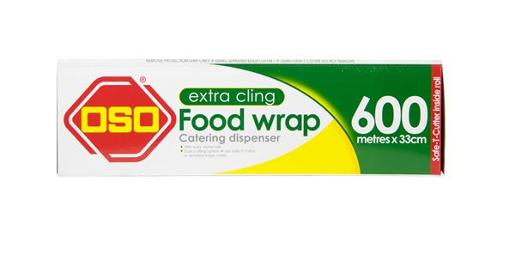 OSO FOODWRAP EXTRA CLING 33MM X 600M Pack Size: 6