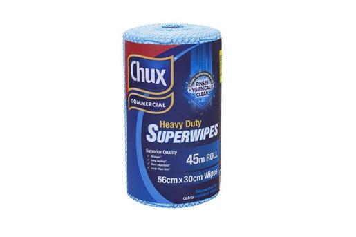 CHUX HEAVY DUTY PERFORATED ROLL 30CM X 45M Pack Size: 6
