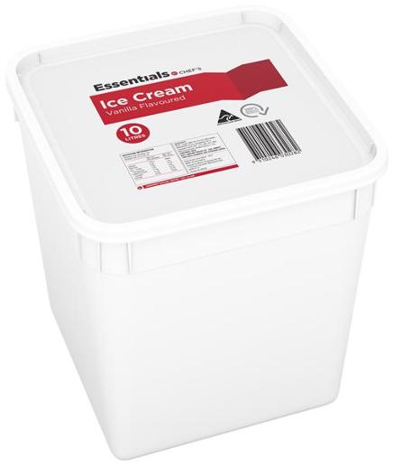 ESSENTIALS CHEF VANILLA ICE CREAM 10L Pack Size: 1