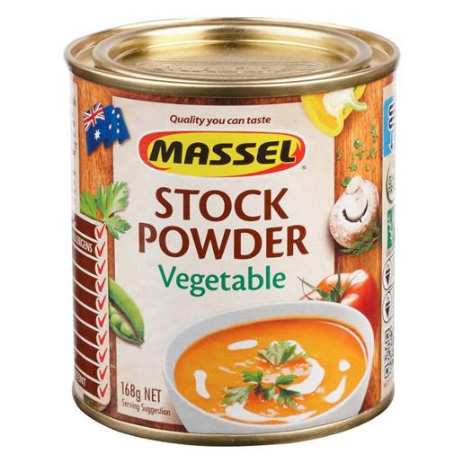 MASSEL VEGETABLE STOCK POWDER 168GM Pack Size: 6