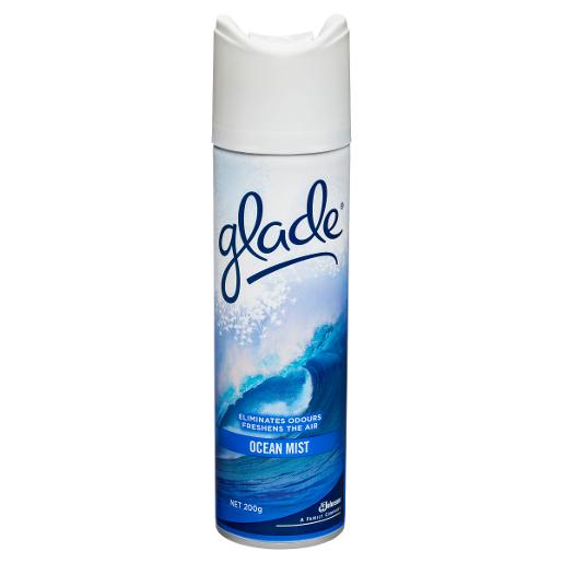 GLADE OCEAN MIST AIR FRESHENER AEROSOL 200GM Pack Size: 8
