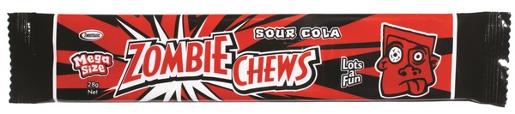 SWEETMANS COLA ZOMBIE CHEWS 28GM Pack Size: 60