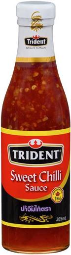 TRIDENT SWEET CHILLI SAUCE 285ML Pack Size: 12