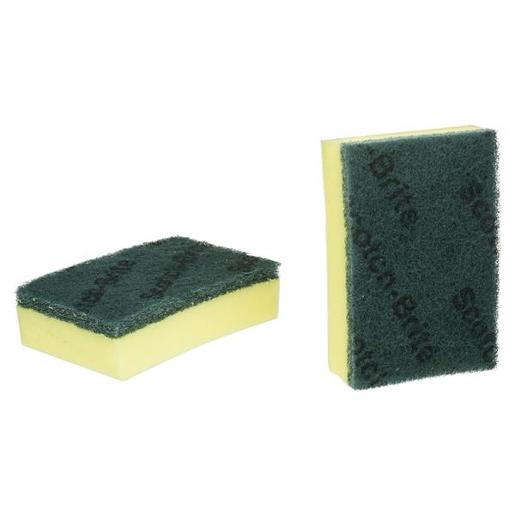 SCOTCHBRITE HEAVY DUTY THICK SCOURERS 2PK Pack Size: 6