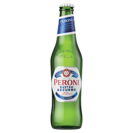 PERONI NASTRO AZZURRO BEER BOTTLE 330ML Pack Size: 24