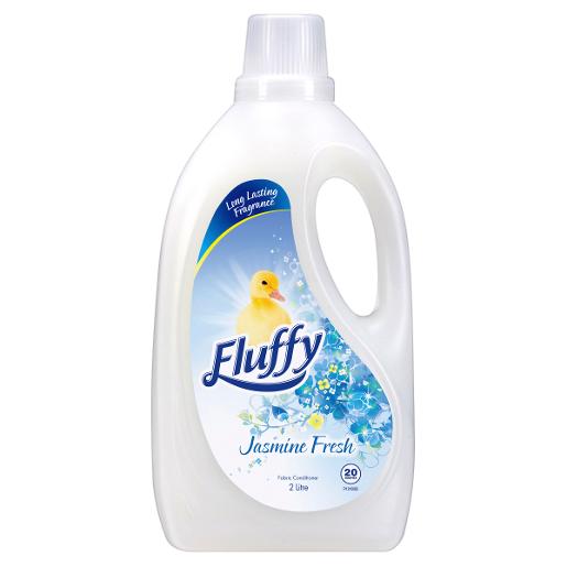 FLUFFY FABRIC SOFTENER JASMINE 2L Pack Size: 6