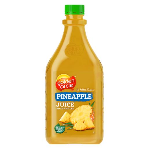 GOLDEN CIRCLE UNSWEETENED PINEAPPLE JUICE 2L Pack Size: 6