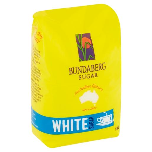 BUNDABERG WHITE SUGAR 1KG Pack Size: 10